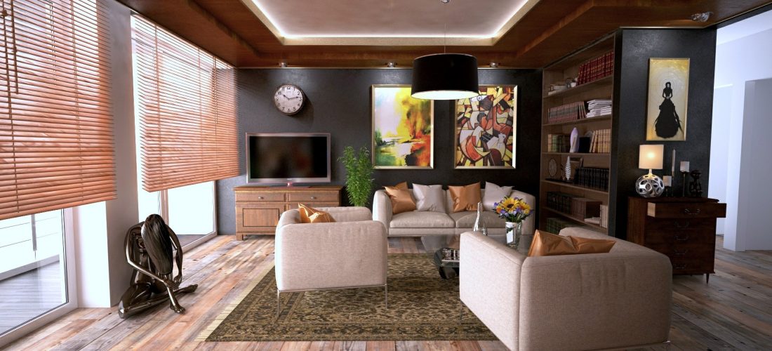 Is it possible to decorate the living room impressively for a small cost?